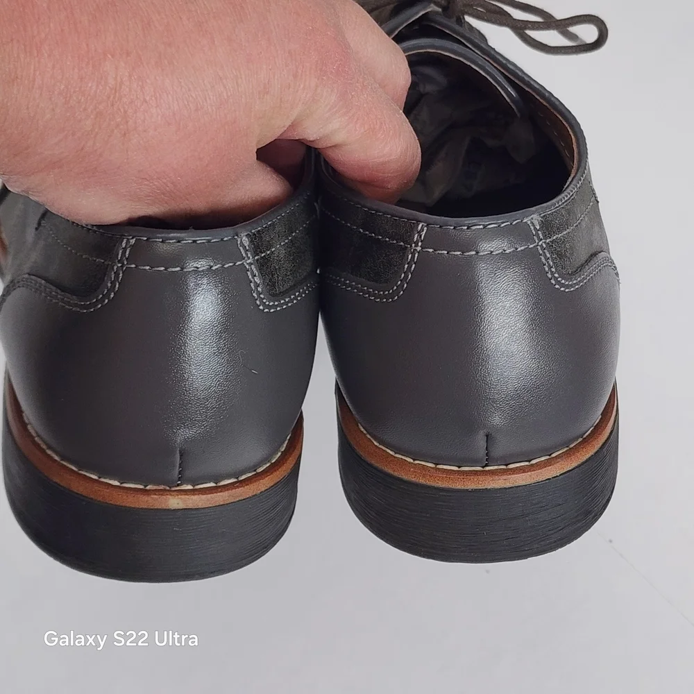 Dry Goods Men’s Brown Leather Lace-Up Dress Shoes